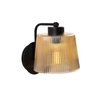 Opviq Kemer - N-271 Lámpara de pared negra con tapa de cristal